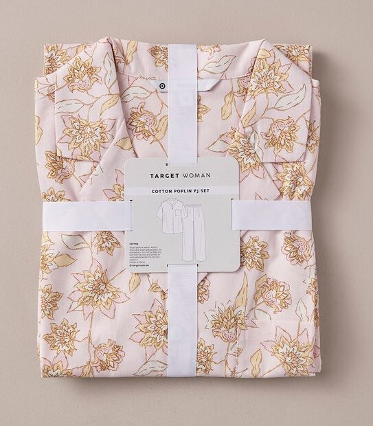 Cotton Poplin Sleep Pyjama Set