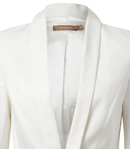 Limited Editions Long Sleeve Jacket - White