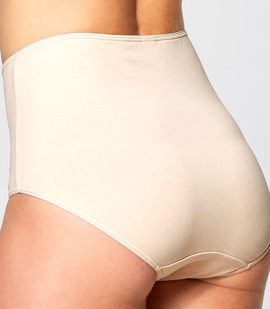 2 Pack SpaFX Full Briefs - Taupe