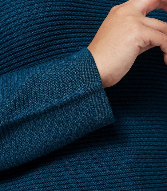 Belle Curve Links Curved Hem Jumper