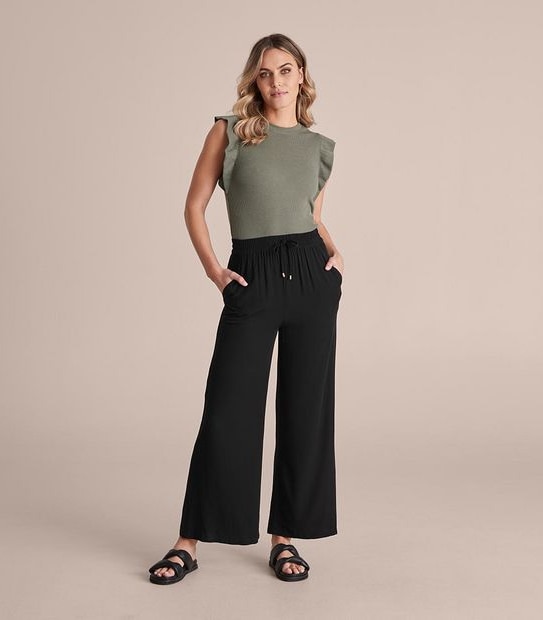 Ruffle Sleeve Top