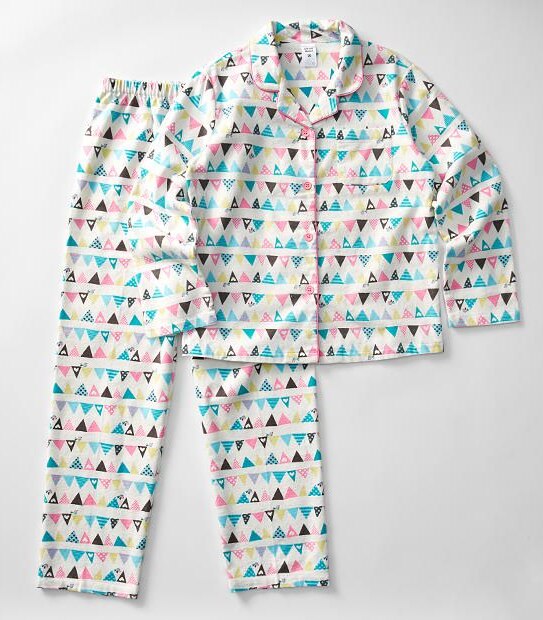 Bunting Long Sleeve Flannelette Pyjama Set