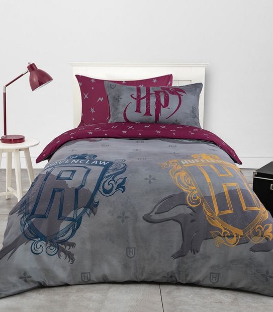 Harry Potter Houses Quilt Cover Set