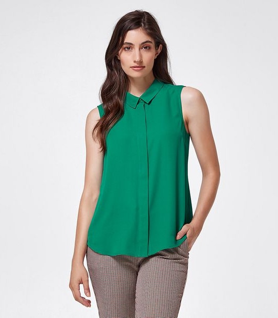 Preview Sonia Relaxed Blouse - Ultramarine Green