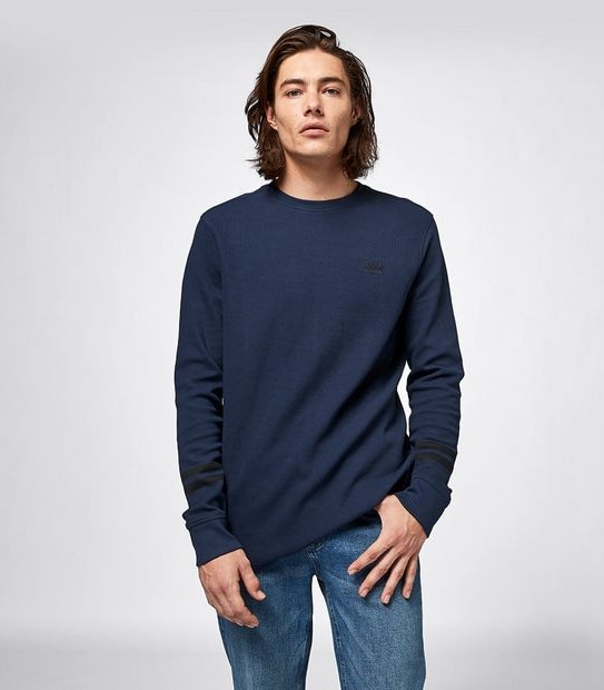 Mossimo Waffle Crew Top
