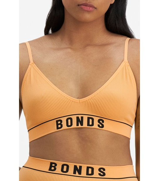 Bonds Retro Rib Triangle Crop Bra; Style: WU8ET