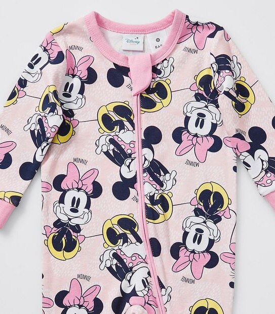 Disney Minnie Mouse Print Coverall 3 of 3