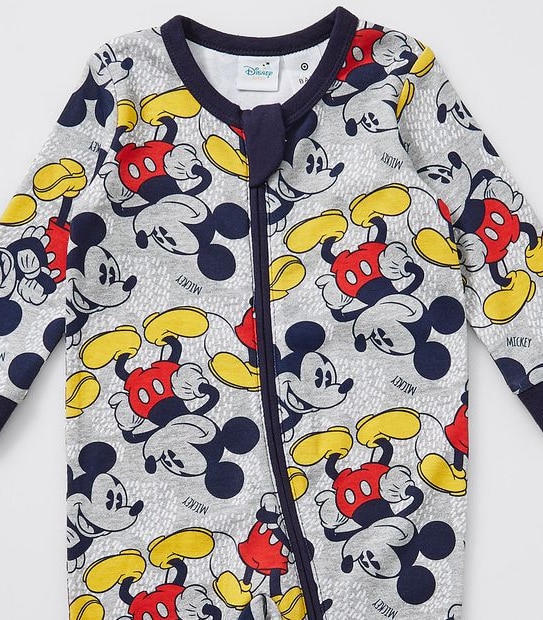 Disney Mickey Mouse Print Coverall