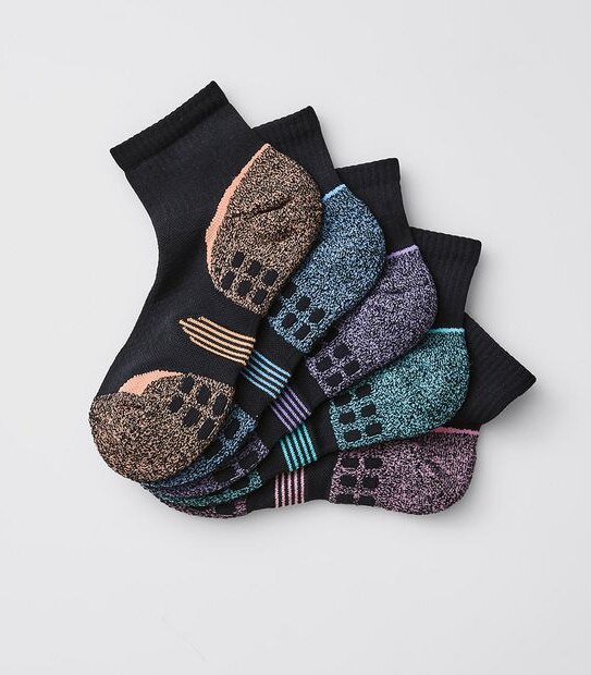 5 Pack Maxx Quarter Crew Socks