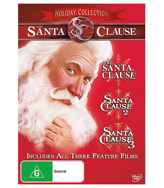 Santa Clause 1, 2 & 3 Holiday Collection - DVD
