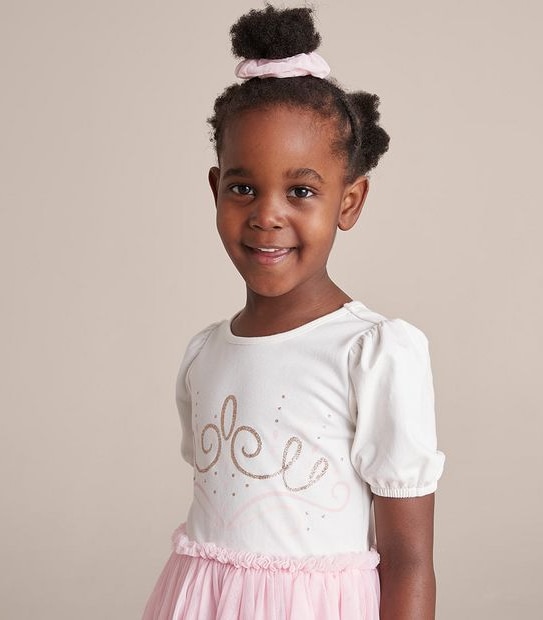 2 Piece Princess Tulle Dress and Scrunchie