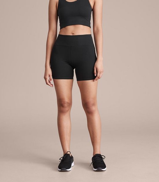Active Infinity Performance Mid Rise Mid Length Bike Shorts