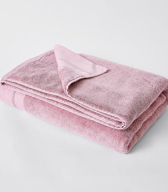 Supima Cotton Bath Sheet - Dusty Pink