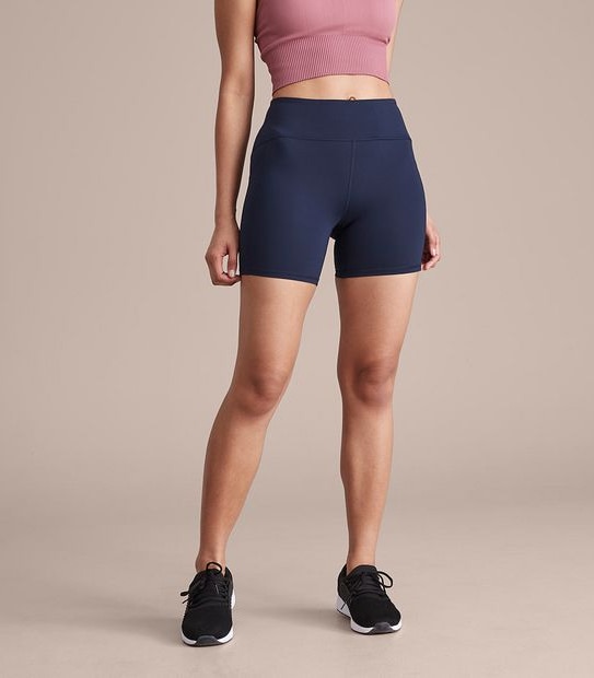 Active Infinity Performance Mid Rise Mid Length Bike Shorts