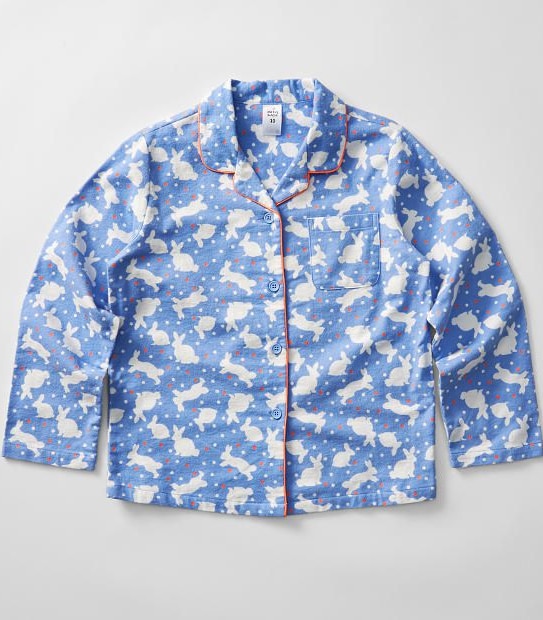Bunny Long Sleeve Flannelette Pyjama Set 2 of 5