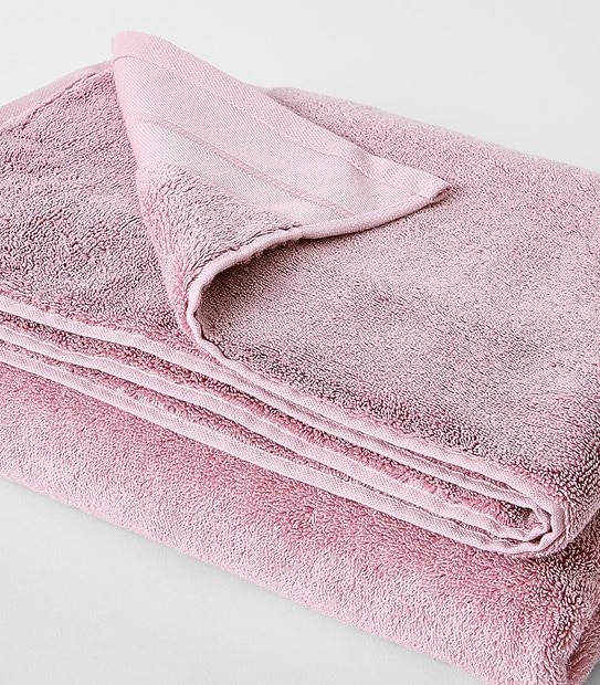 Supima Cotton Bath Sheet - Dusty Pink