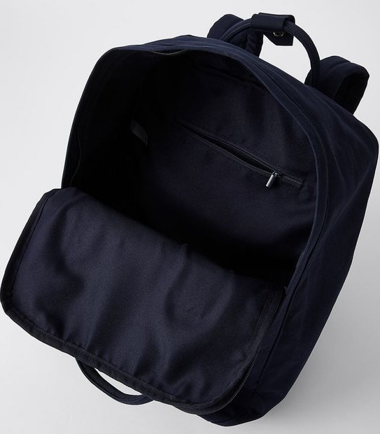 Brenda Square Backpack - Navy Blue