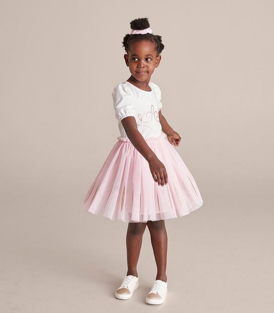 2 Piece Princess Tulle Dress and Scrunchie