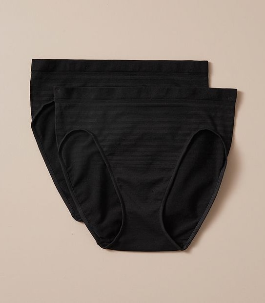 Fuller Figure 2 Pack Seamfree High Cut Briefs; Style: LHC29837