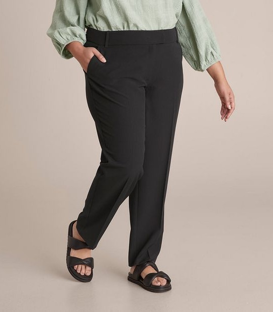 Curve Full Length Straight Leg Work Pants 