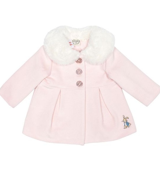 Baby Peter Rabbit Coat - Pink