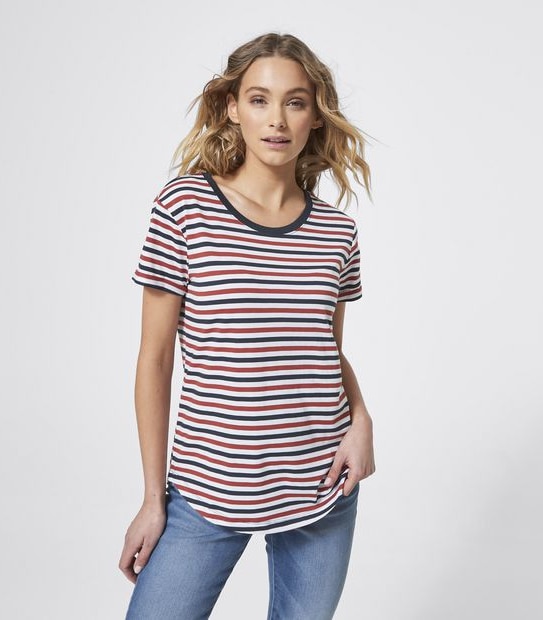 Cotton/Modal Relaxed T-Shirt