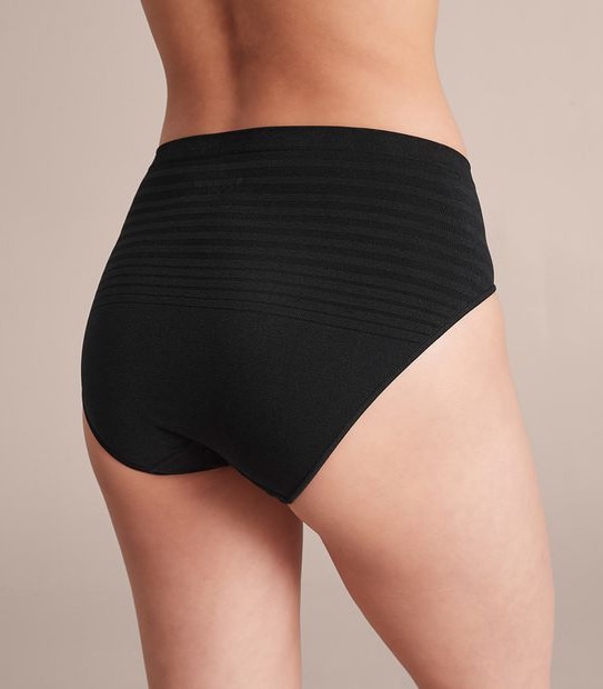 Fuller Figure 2 Pack Seamfree High Cut Briefs; Style: LHC29837