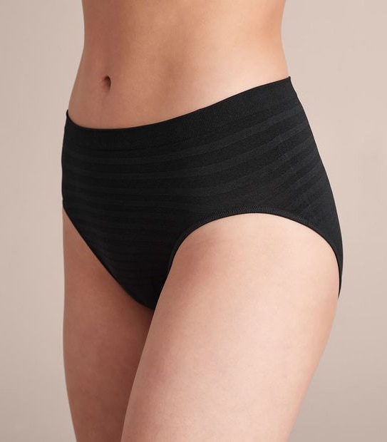 Fuller Figure 2 Pack Seamfree High Cut Briefs; Style: LHC29837