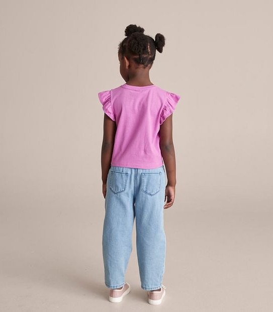 WT253259_04 FRILL SLV TIE FRONT TEE PURPLE