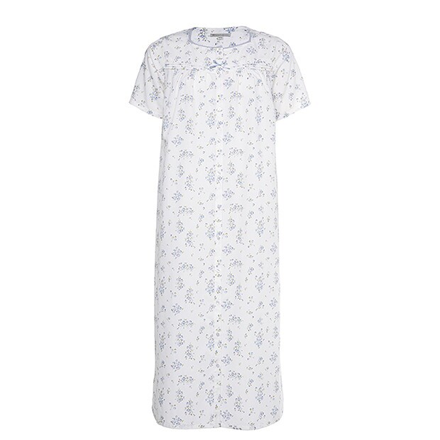 Traditional Brunchcoat - Floral White Traditional Brunchcoat - Floral White