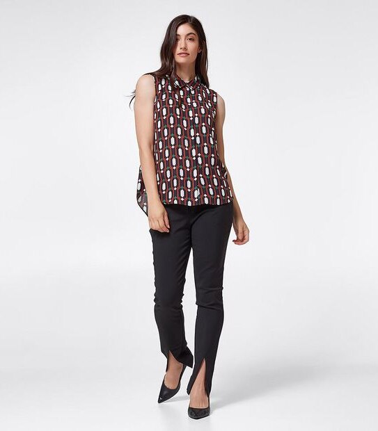 Preview Sonia Relaxed Blouse - Geo Print