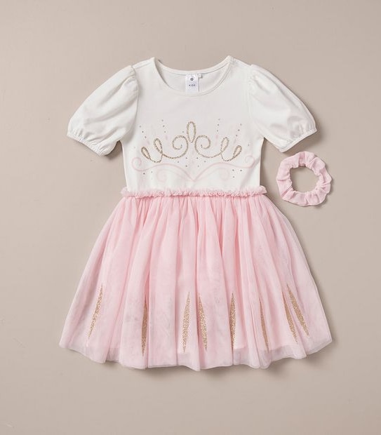 2 Piece Princess Tulle Dress and Scrunchie