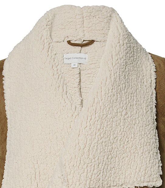 Shearling Vest - Mocha