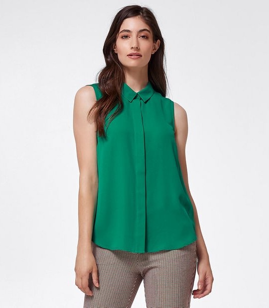 Preview Sonia Relaxed Blouse - Ultramarine Green