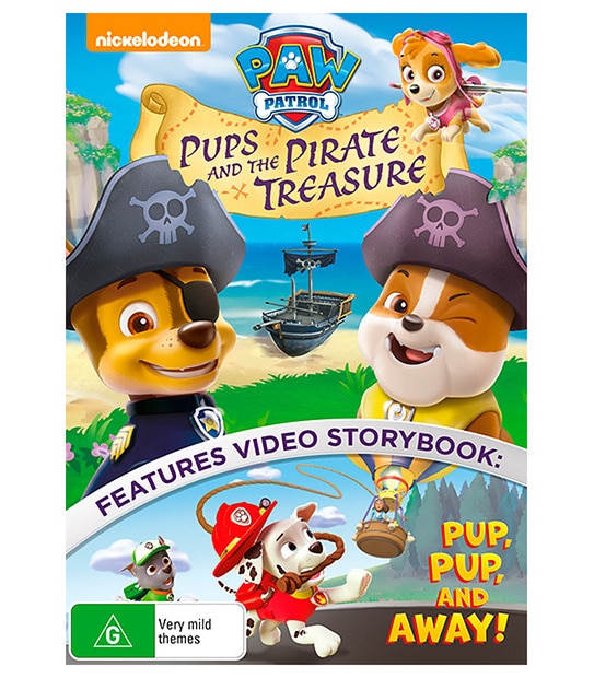 Paw Patrol Pups And The Pirate Treasure - DVD