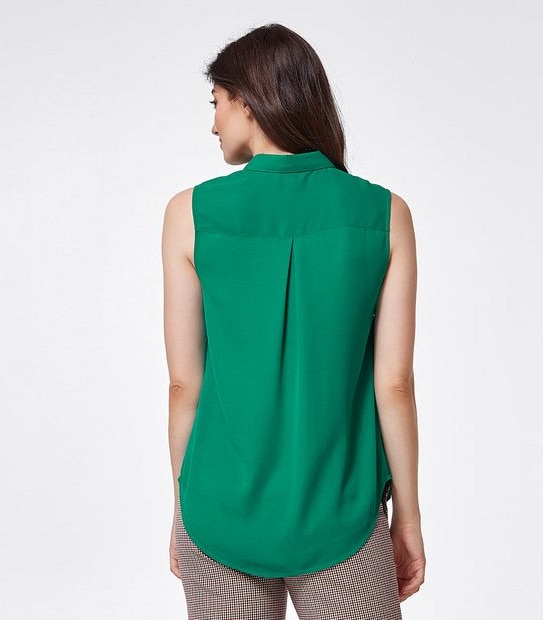 Preview Sonia Relaxed Blouse - Ultramarine Green