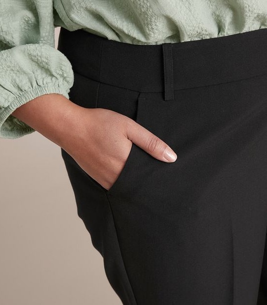 Curve Full Length Straight Leg Work Pants 