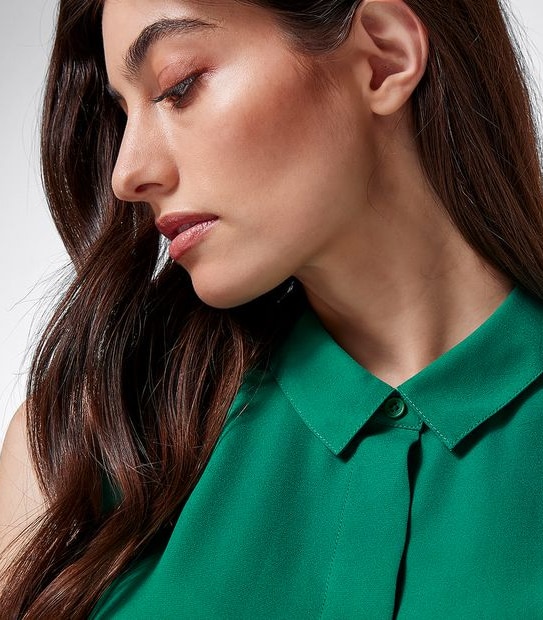 Preview Sonia Relaxed Blouse - Ultramarine Green
