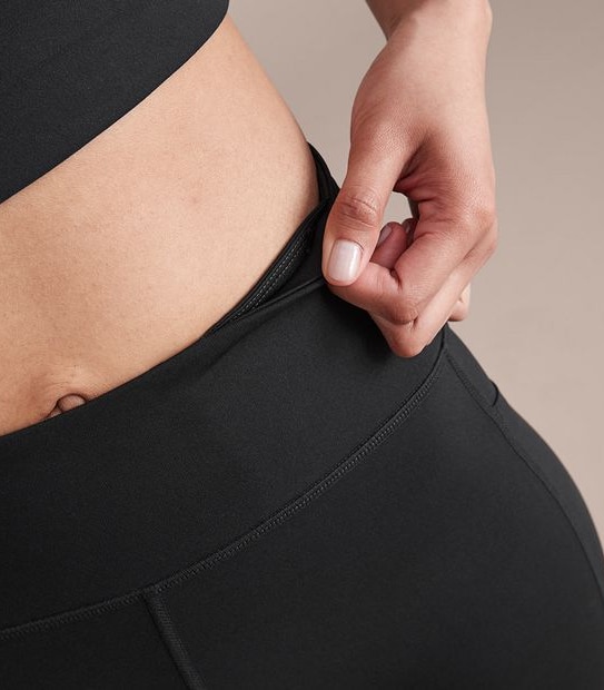 Active Infinity Performance Mid Rise Mid Length Bike Shorts