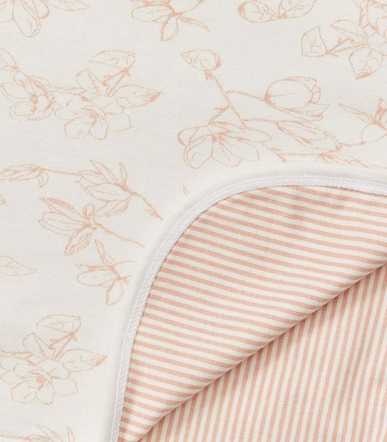 bub. Organic Cotton Double-sided Bunny Rug