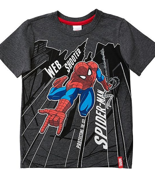 Spider-Man Short Sleeve Glow In The Dart T-Shirt