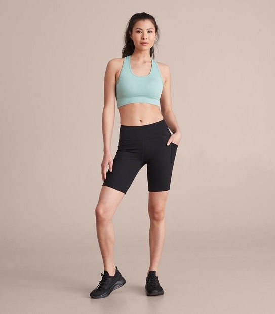Active Infinity Performance Mid Rise Long Bike Shorts