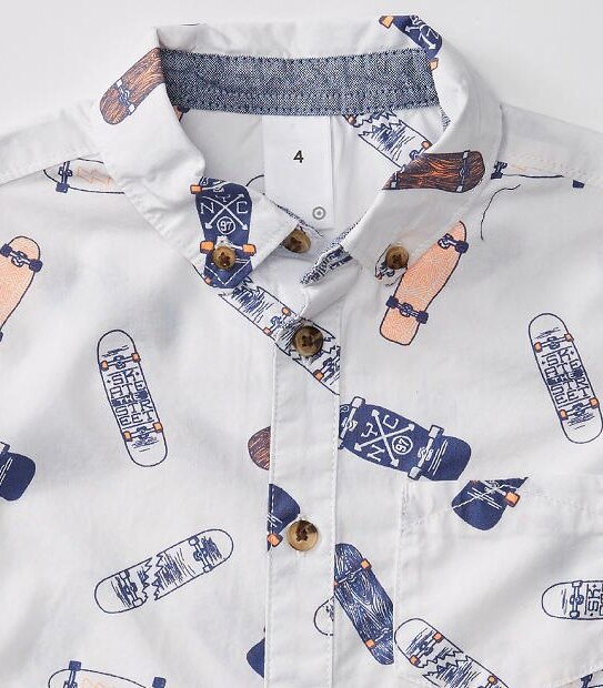 Short Sleeve Skateboard Shirt