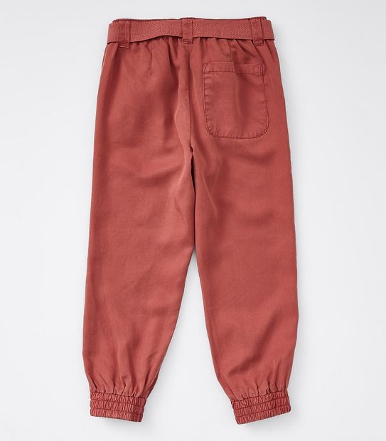Utility Waist Tie Pants - Rust