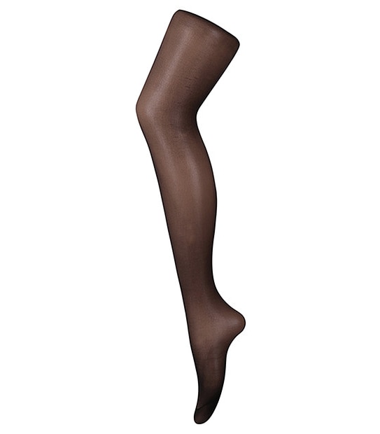 Ladder Resist Control Brief Pantyhose - Black
