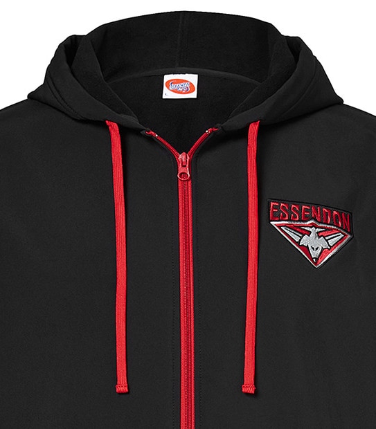 Men's AFL Hooded Jacket - Essendon Bombers