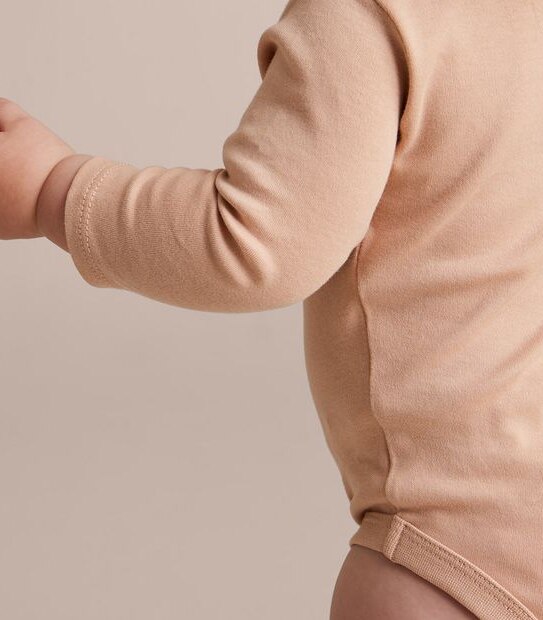 3 Pack Baby Organic Cotton Bodysuits