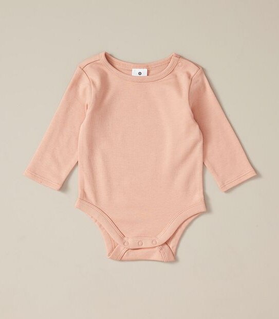 5 Pack Baby Organic Cotton Bodysuits
