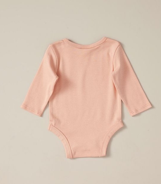 5 Pack Baby Organic Cotton Bodysuits