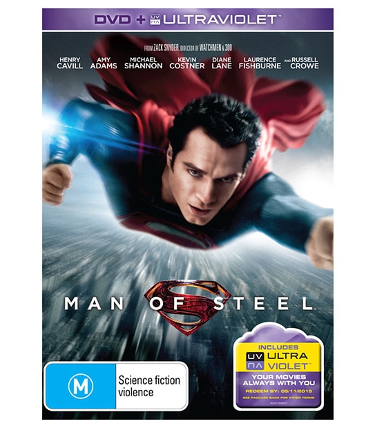 Man Of Steel - DVD + Ultraviolet